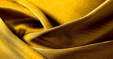 Arka plan, desen, doku, duvar kağıdı, sarı ipek kumaş. Bu ultra yumuşak ve çok hafif polyester astar kumaş ekleyerek herhangi bir tasarım lüks bir dokunuş ekleyin.