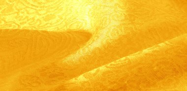 Arkaplan desenli kumaş çiçek süsü sarısı. Bu pamuk baskısı koleksiyonu parlak renkler ve şirin temalarla ayırt edilir. Herhangi bir proje, tasarım ve çevrimiçi dekor ögeleri için ideal.