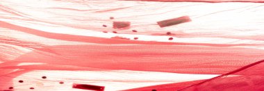 Arkaplan tasarımı dokusu, ipek desen, pembe kumaş ve dekoratif işlemeli taşlar.