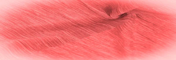 Textuur Achtergrond Patroon Zijde Stof Van Rood Cerise Roze Kleuren — Stockfoto