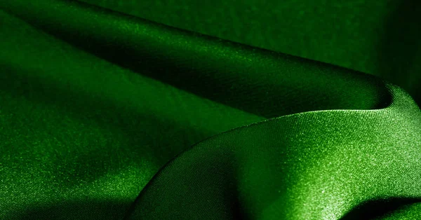 Tło Wzór Faktura Tapety Zielony Jedwabny Materiał Dodaj Odrobinę Luksusu — Zdjęcie stockowe