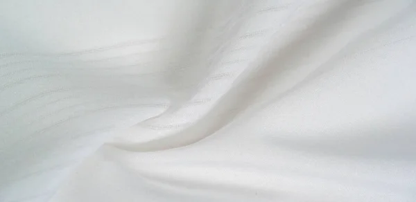 Desen Beyaz Kumaş Telio Dan Organzanın Ipek Gazlı Bezden Daha — Stok fotoğraf