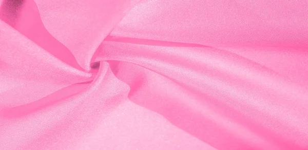 Texture Background Pattern Pink Silk Fabric Silk Incredibly Exquisite Projects — Stock Photo, Image