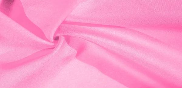 Textura Fondo Patrón Tela Seda Rosa Esta Seda Increíblemente Exquisita —  Fotos de Stock