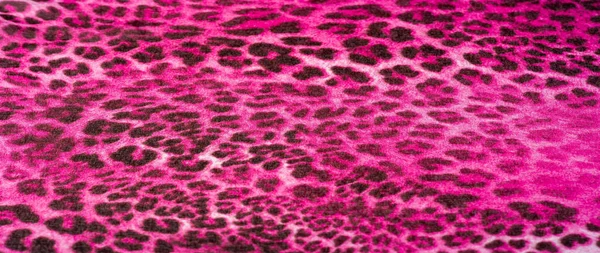 Textura Fondo Leopardo Seda Brillante Tela Africana Temas — Foto de Stock