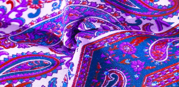 Hintergrund Textur Muster Paisley Stoff Baumwolle Designed Kaffe Fassett Free — Stockfoto