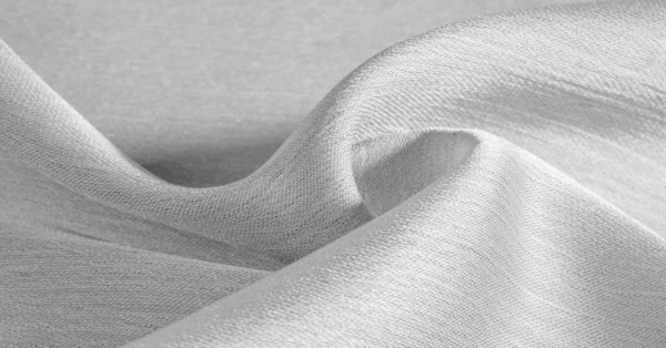 Fundo Padrão Textura Papel Parede Tecido Seda Branca Tem Acabamento — Fotografia de Stock