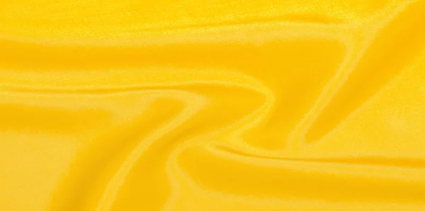 黄色丝织 这款丝绸面料非常适合您设计 设计和其他装饰 颜色包括黄色 黄黄色 黄黄色 — 图库照片