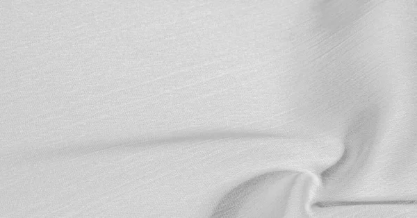 Fundo Padrão Textura Papel Parede Tecido Seda Branca Tem Acabamento — Fotografia de Stock