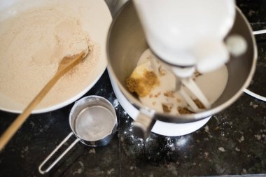 Kurabiye hamuru hazırlama Mikser stand