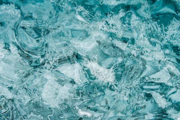 Алмазный Пляж Исландии Пляж Йокулсарлон Айсберг Хрустальный Лед Тает Вулканическом — стоковое фото