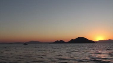 Deniz kenti Turgutreis ve muhteşem gün batımları