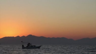 Deniz kenti Turgutreis ve muhteşem gün batımları