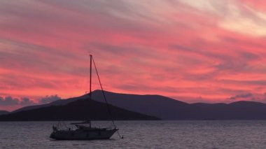 Deniz kenti Turgutreis ve muhteşem gün batımları