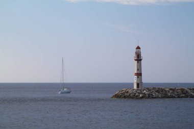 Deniz kenti Bodrum ve muhteşem gün batımları. Mugla, Türkiye