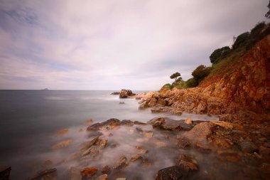 Deniz kenti Bodrum ve muhteşem gün batımları. Mugla, Türkiye