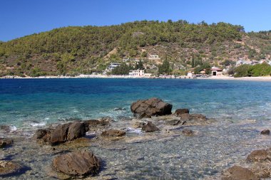 Deniz kenti Bodrum ve muhteşem gün batımları. Mugla, Türkiye