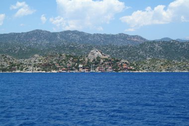 Antik Likya şehridir ve etrafı sonucu olarak deprem şehri sular altında. Şehir, Simena Kekova Türkiye çevresinde.