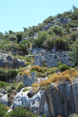 Antik Likya şehridir ve etrafı sonucu olarak deprem şehri sular altında. Şehir, Simena Kekova Türkiye çevresinde.