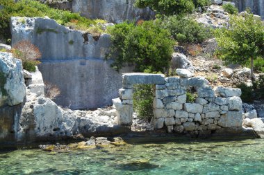 Antik Likya şehridir ve etrafı sonucu olarak deprem şehri sular altında. Şehir, Simena Kekova Türkiye çevresinde.