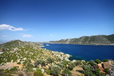 Antik Likya şehridir ve etrafı sonucu olarak deprem şehri sular altında. Şehir, Simena Kekova Türkiye çevresinde.