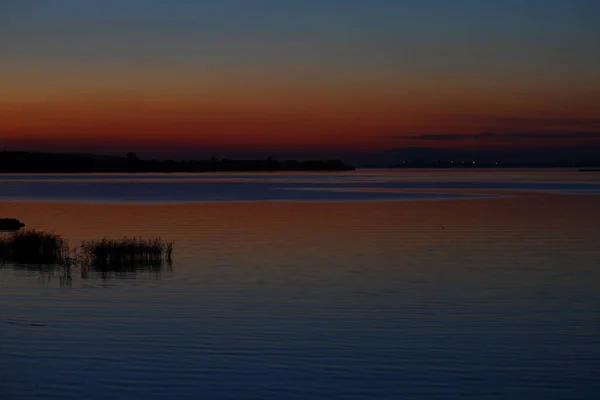 Küstenstadt Bodrum Und Spektakuläre Sonnenuntergänge Mugla Türkei — Stockfoto