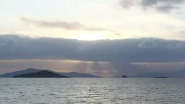 Deniz kenti Turgutreis ve muhteşem gün batımları
