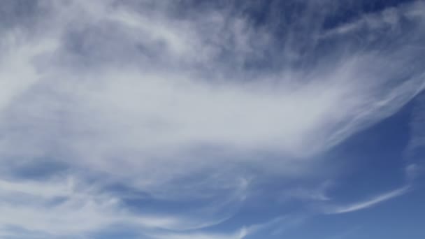 Lapso Tiempo Hermoso Cielo Azul Con Nubes Background Sky Nubes — Vídeo de stock