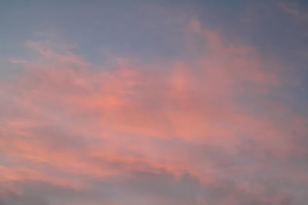 Dramático Céu Vermelho Laranja Nuvens Fundo Abstrato Nuvens Vermelho Alaranjadas — Fotografia de Stock
