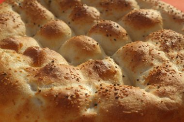 Türk ramazan pita ekmek dokusu resmi kapat