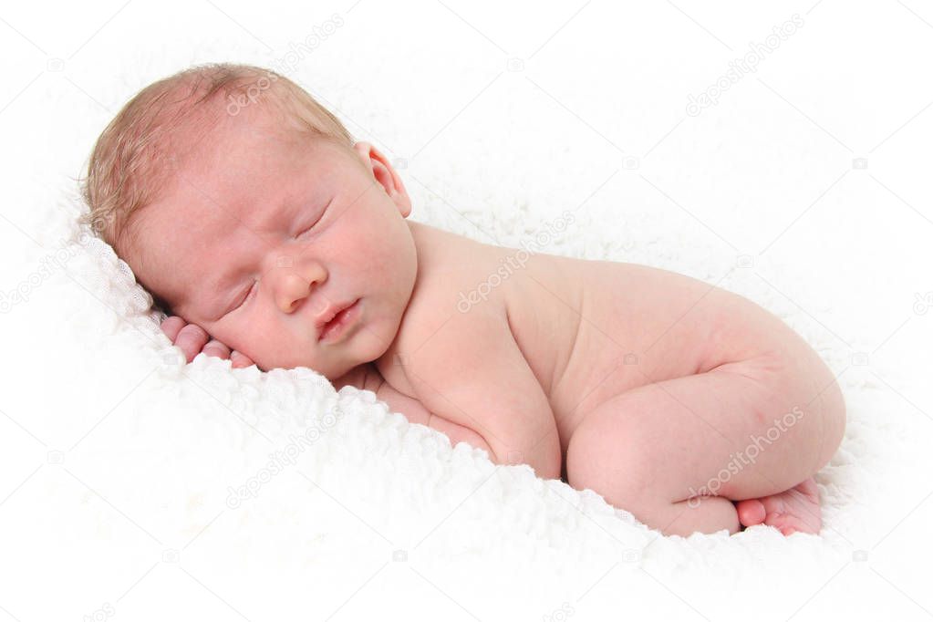 Newborn baby boy