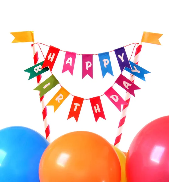 Happy Birthday message — Stock Photo, Image