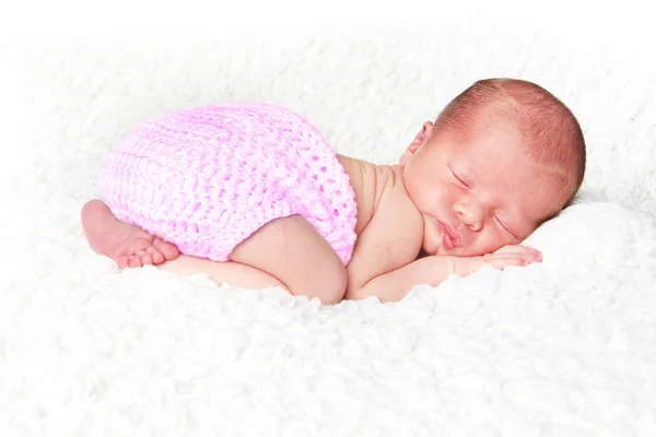 Pasgeboren babyjongen — Stockfoto