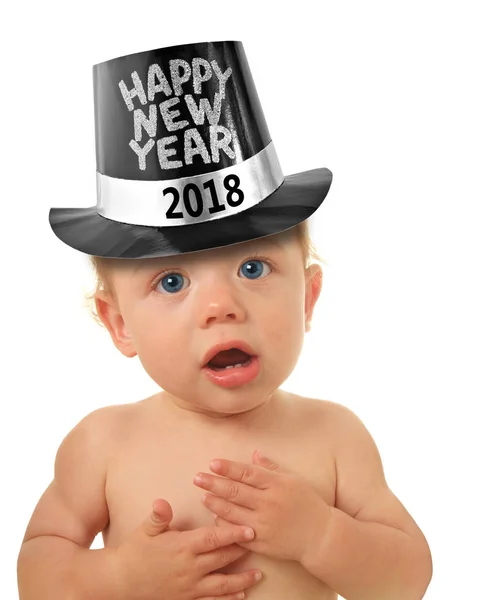 Happy New Year baby — Stock Photo, Image