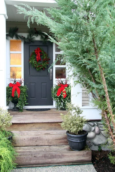 Puerta de Navidad — Foto de Stock