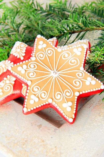 Hermosas galletas de Navidad — Foto de Stock