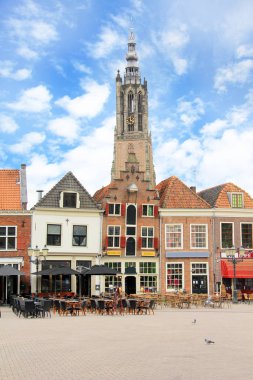 Haarlem Central Square, Hollanda. 