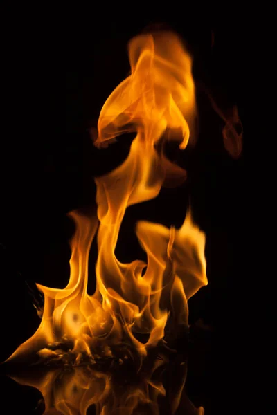 Flames isolated — Stock Photo, Image