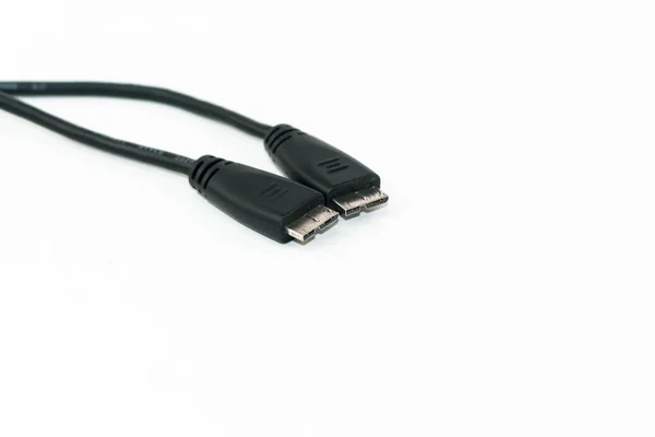Micro 3 data kabel isolaat — Stockfoto