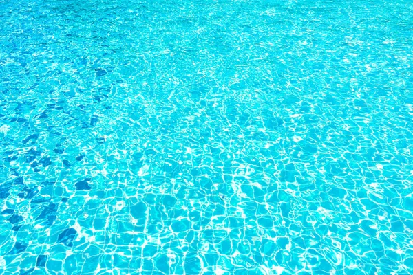 Azul Rasgado Piscina Con Reflejo Luz Solar — Foto de Stock