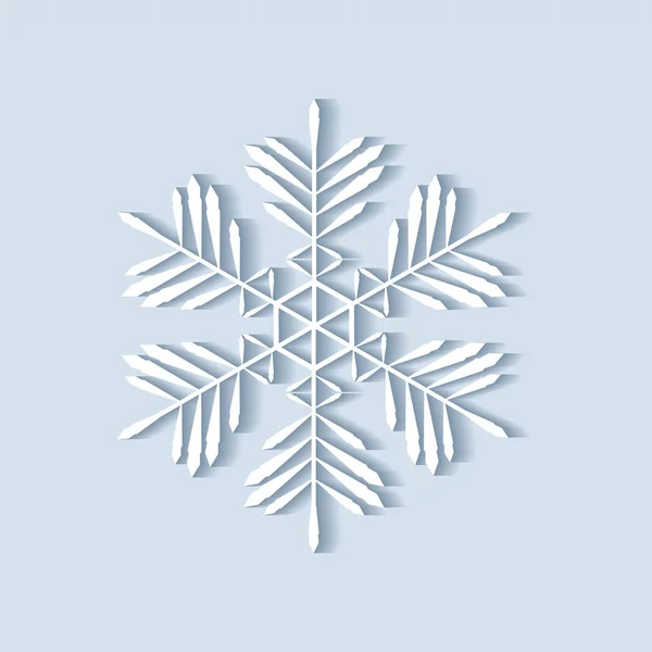 Christmas snowflake. — Stock Vector