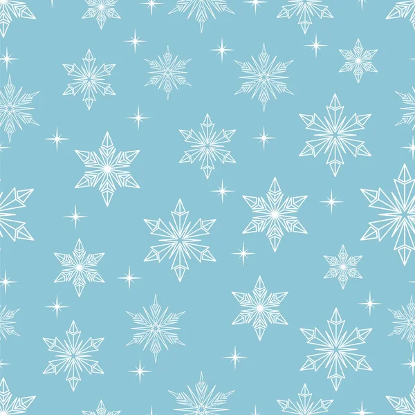 Snowflake pattern. — Stock Vector