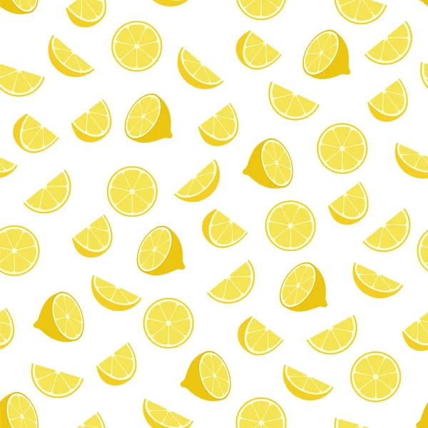 Dikişsiz desen limon. Bu meyve tasarım iş projeleri için. Kumaşlar ve dekor için idealdir. Güzel vektör arka plan
