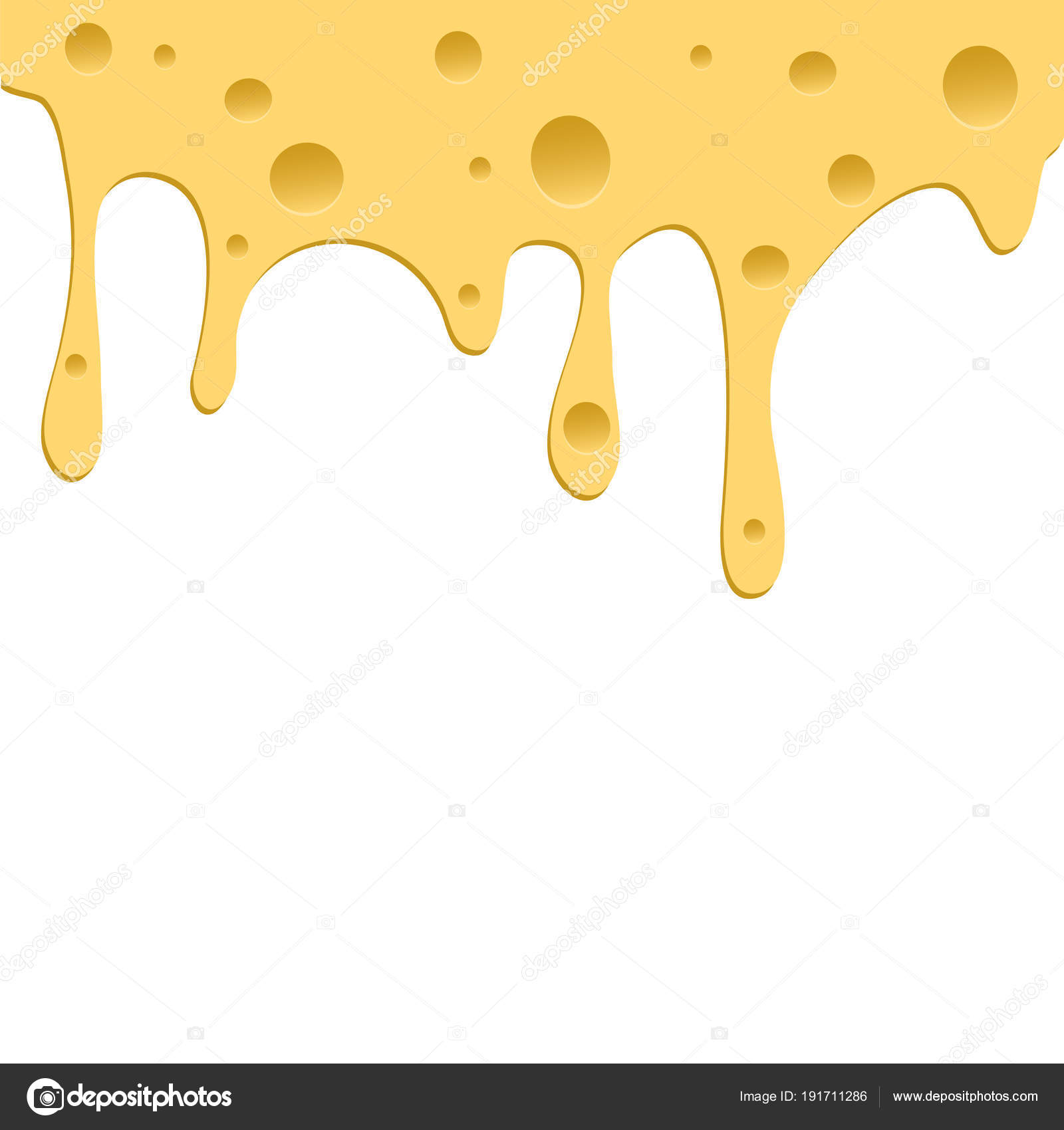 liquide de fromage fondant jaune réaliste coulant sur fond transparent.  propagation de la collection de crème au fromage liquide décoration  vectorielle 16744512 Art vectoriel chez Vecteezy