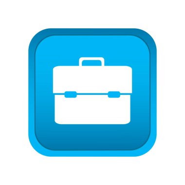 Düğmedeki dosya simgesi. Vektör illüstrasyonu