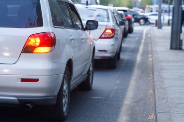 Şehirdeki trafik sıkışıklığı