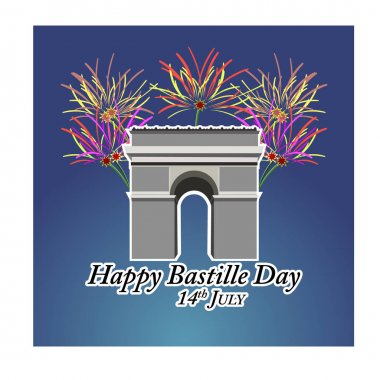 Kavram Fransız Ulusal günü Bastille günü, 14 Temmuz için