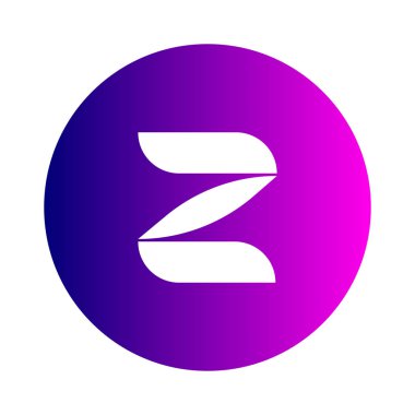 Z logo vektör yazı tipi. Fütüristik anahat mektup. Yüksek kaliteli çizgi
