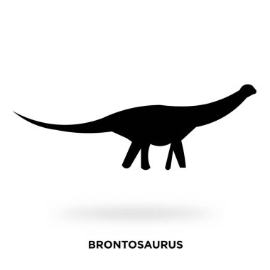 Brontosaurus siluet