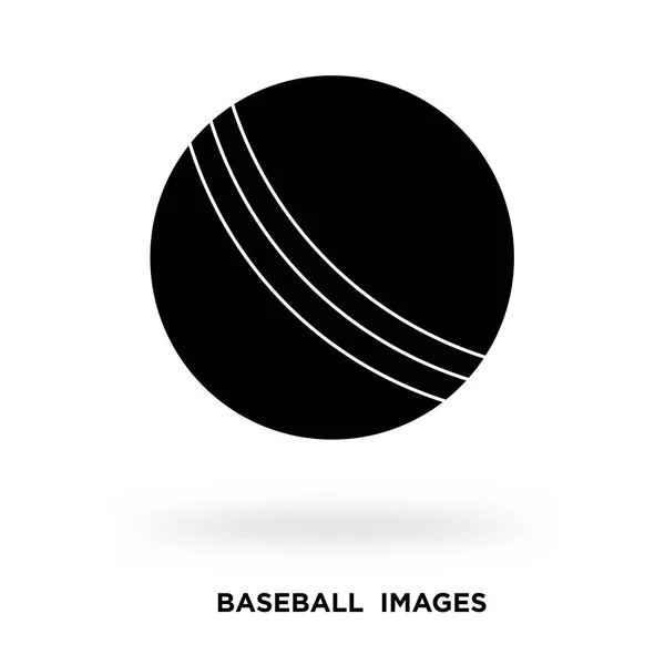 Baseball obrazy silueta — Stockový vektor